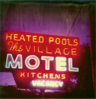 Village Motel - heated Pool (The Last Picture Show) - Limited Edition of 5 thumb