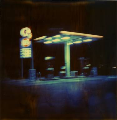 Gas Station at Night I (Stranger than Paradise) - Limited Edition of 30 thumb