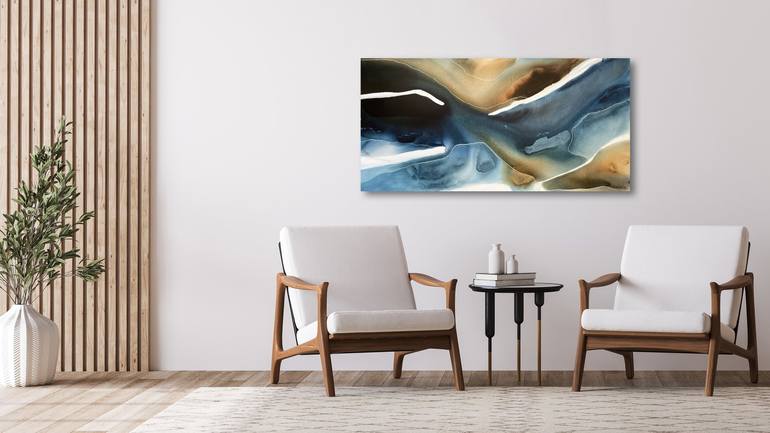 Original Abstract Painting by Dinah Wakefield