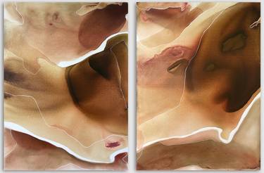Red Canyon (diptych) thumb