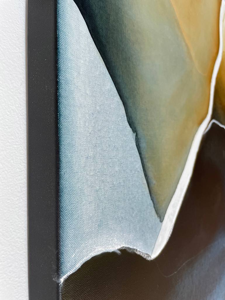 Original Abstract Landscape Painting by Dinah Wakefield