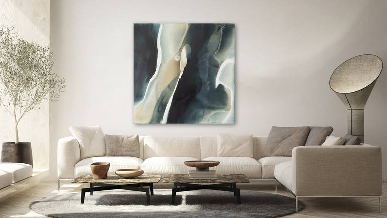 Original Abstract Landscape Painting by Dinah Wakefield