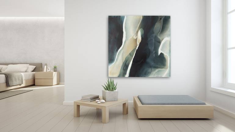 Original Abstract Landscape Painting by Dinah Wakefield