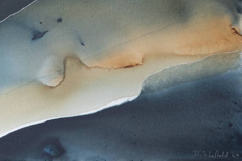 Original Abstract Landscape Painting by Dinah Wakefield