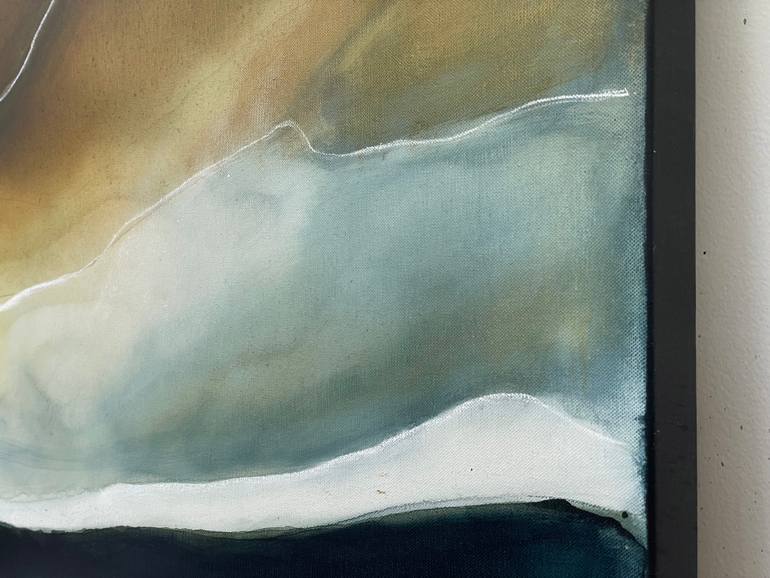 Original Abstract Landscape Painting by Dinah Wakefield