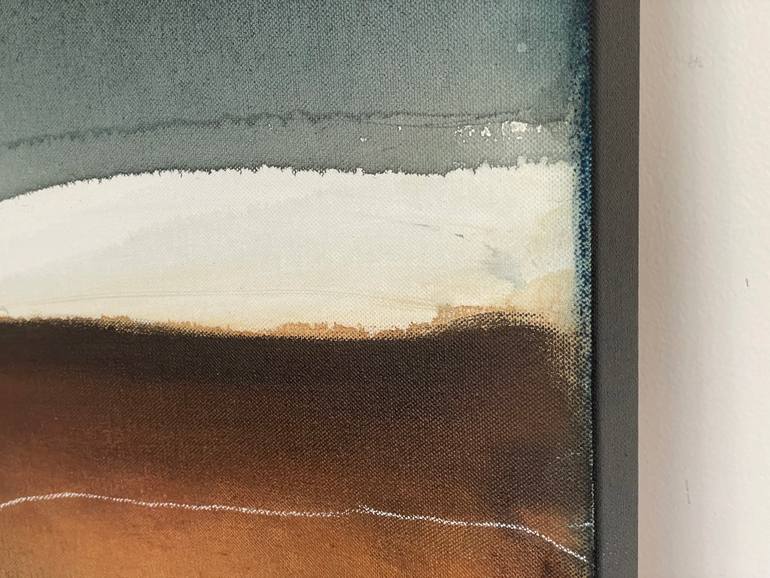 Original Abstract Landscape Painting by Dinah Wakefield
