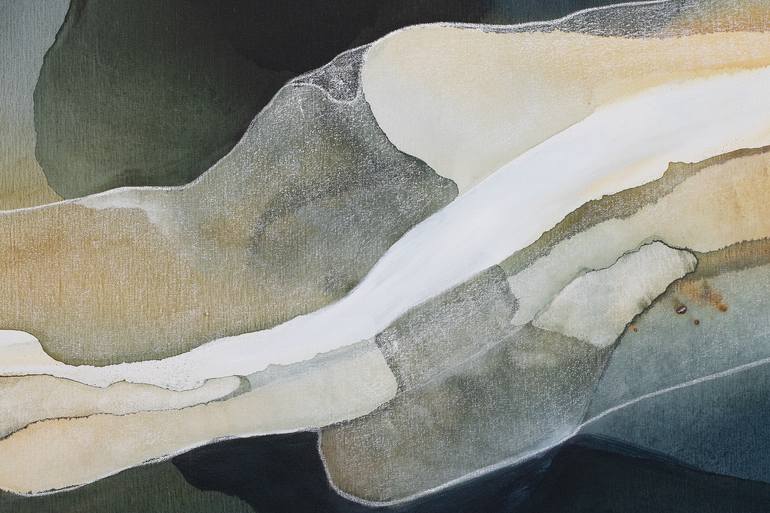 Original Abstract Landscape Painting by Dinah Wakefield