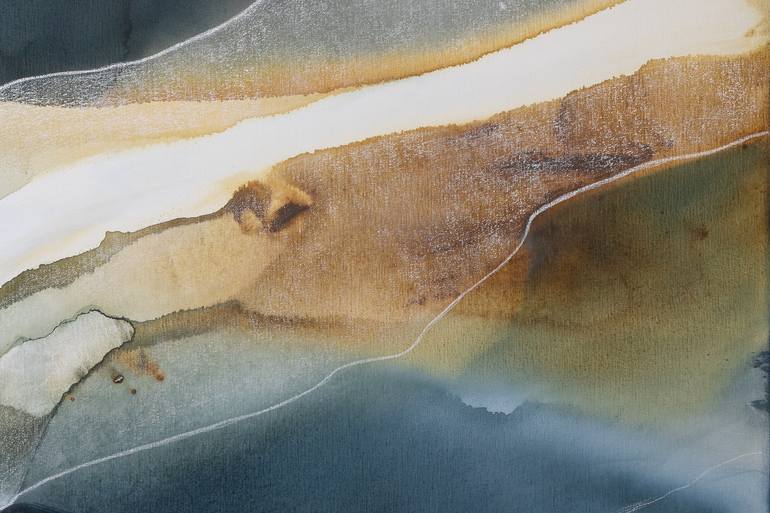 Original Abstract Landscape Painting by Dinah Wakefield