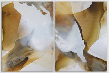 Original Abstract Landscape Painting by Dinah Wakefield