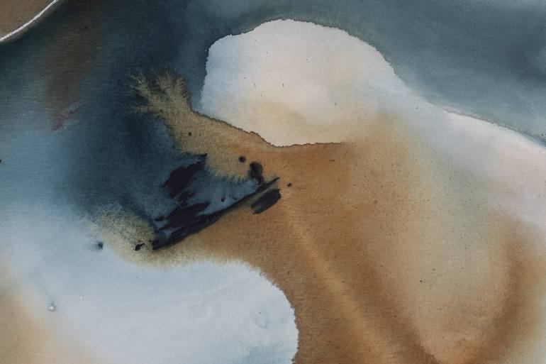 Original Abstract Landscape Painting by Dinah Wakefield