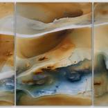 Soleil (triptych) by Dinah Wakefield