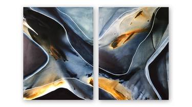 Original Abstract Paintings by Dinah Wakefield