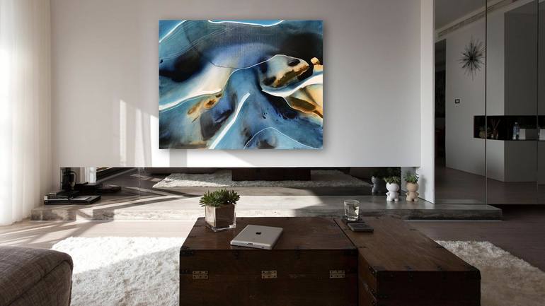 Original Abstract Painting by Dinah Wakefield