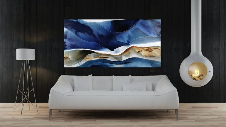 Original Abstract Painting by Dinah Wakefield