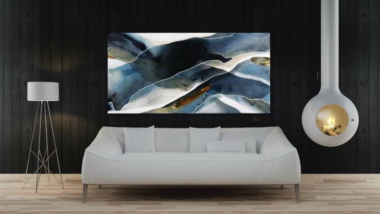 Original Abstract Painting by Dinah Wakefield
