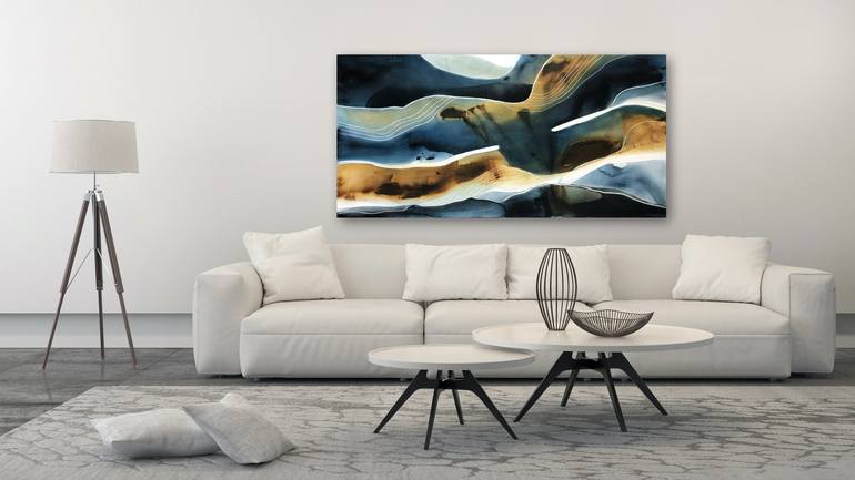 Original Abstract Painting by Dinah Wakefield