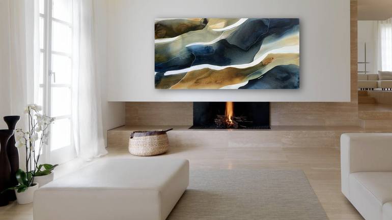 Original Abstract Painting by Dinah Wakefield