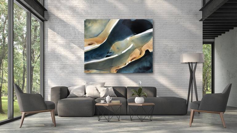 Original Abstract Painting by Dinah Wakefield