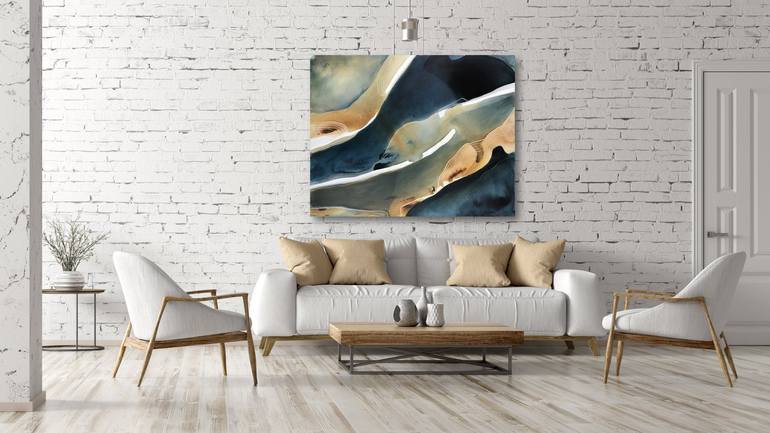 Original Abstract Painting by Dinah Wakefield