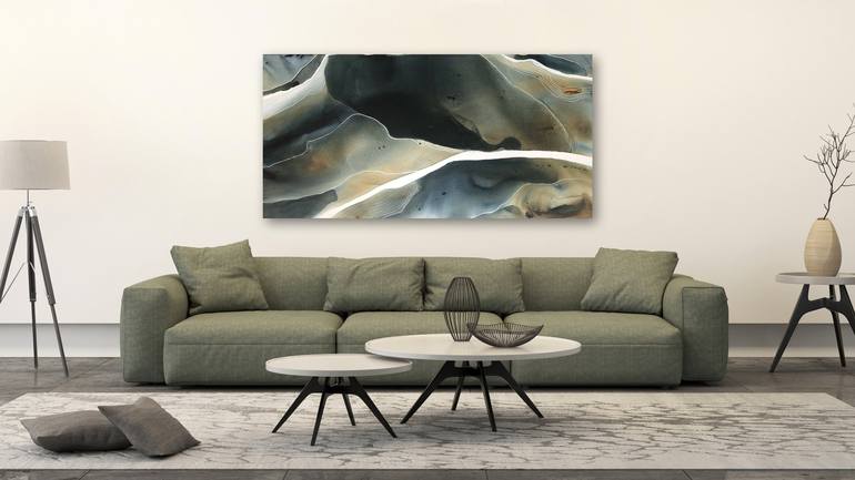 Original Abstract Painting by Dinah Wakefield