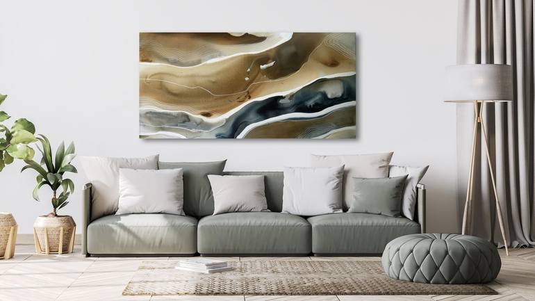 Original Abstract Painting by Dinah Wakefield