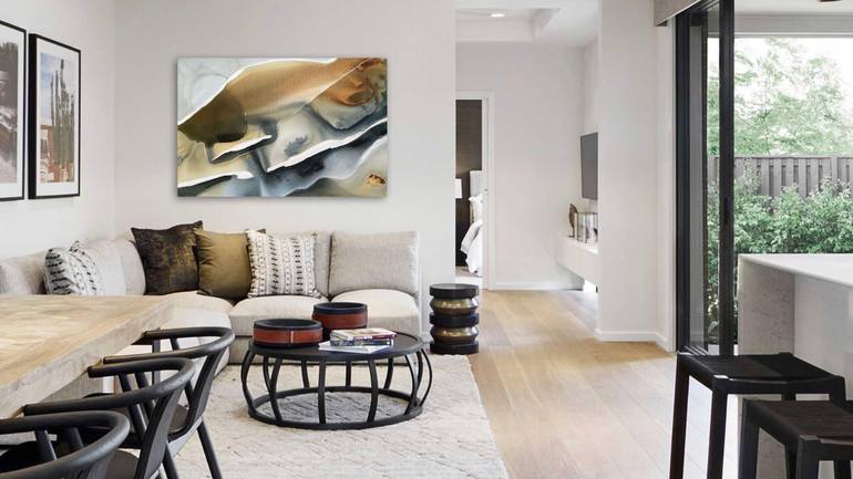 Original Expressionism Abstract Painting by Dinah Wakefield