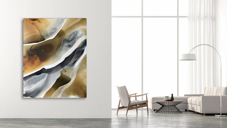 Original Abstract Painting by Dinah Wakefield