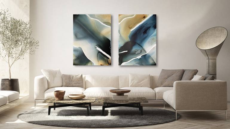 Original Abstract Painting by Dinah Wakefield