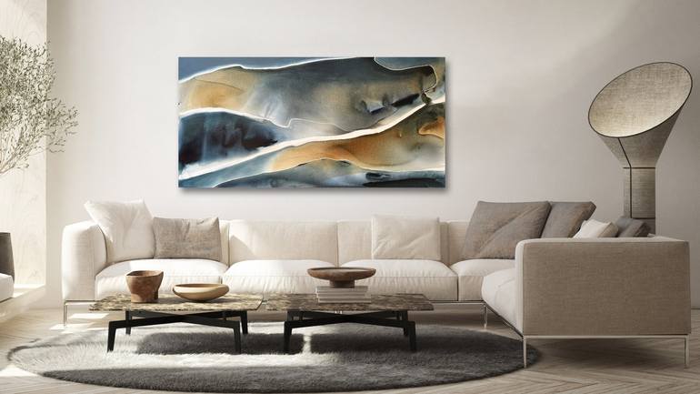 Original Abstract Painting by Dinah Wakefield