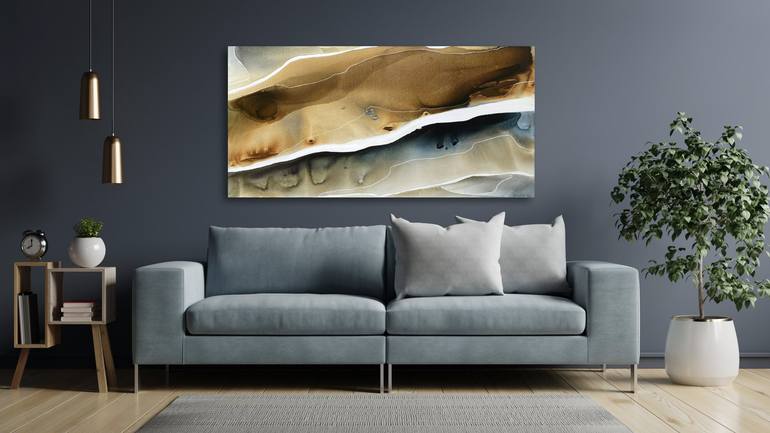 Original Abstract Painting by Dinah Wakefield