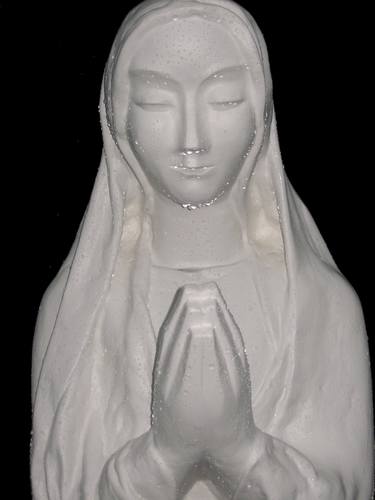 Original Figurative Religious Sculpture by Karl Leonhardtsberger