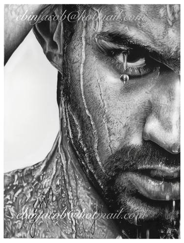 Print of Photorealism Men Drawings by Ebin Jacob