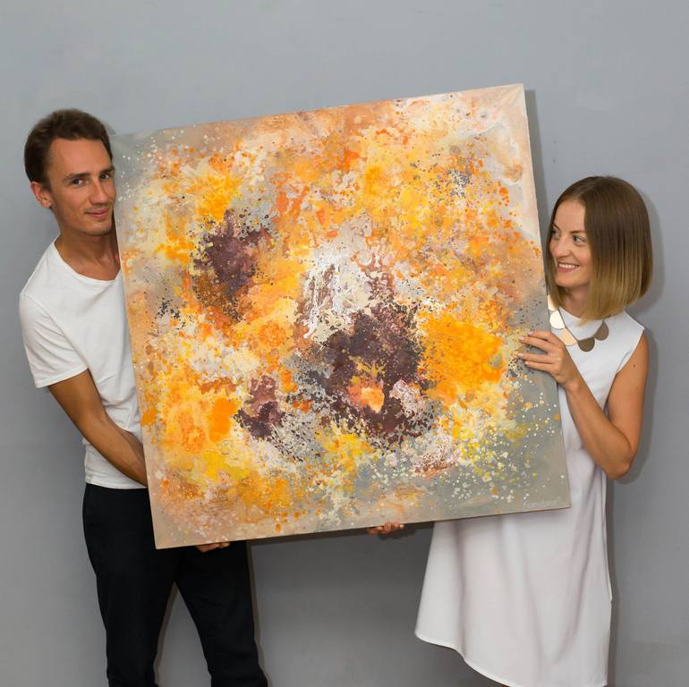 Original Abstract Painting by Alena Kuznetsova