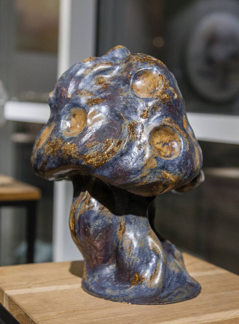 Original Symbolism Botanic Sculpture by Alena Kuznetsova