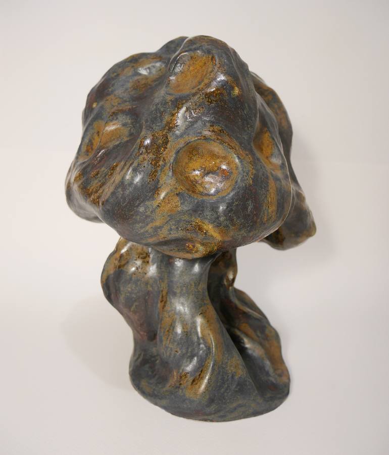 Original Symbolism Botanic Sculpture by Alena Kuznetsova