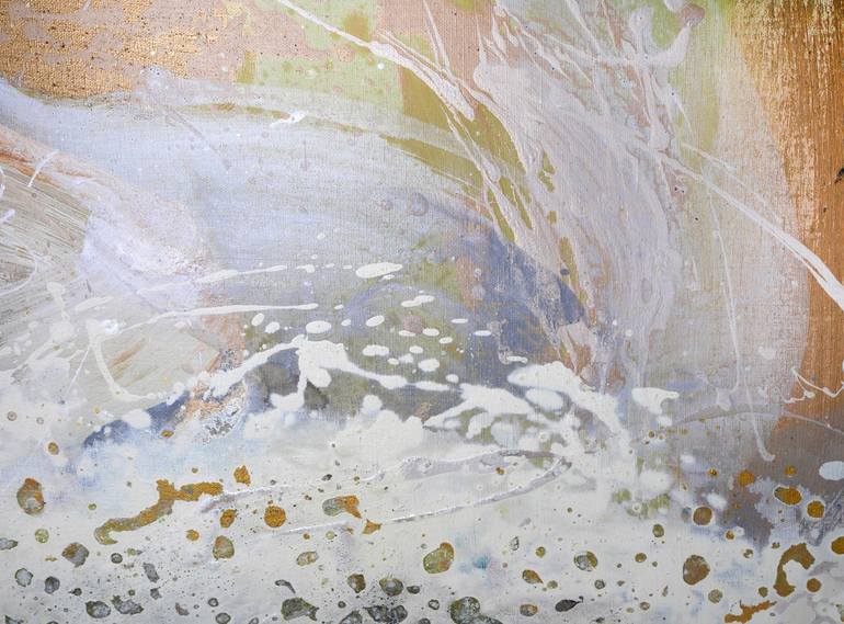 Original Abstract Expressionism Abstract Painting by Alena Kuznetsova