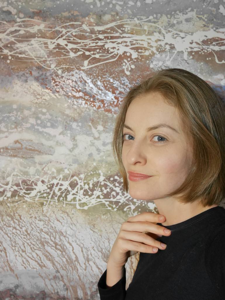 Original Abstract Painting by Alena Kuznetsova