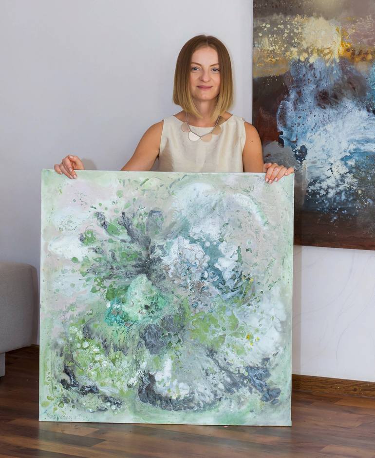 Original Abstract Painting by Alena Kuznetsova