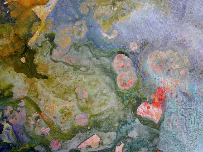 Original Abstract Expressionism Abstract Painting by Alena Kuznetsova