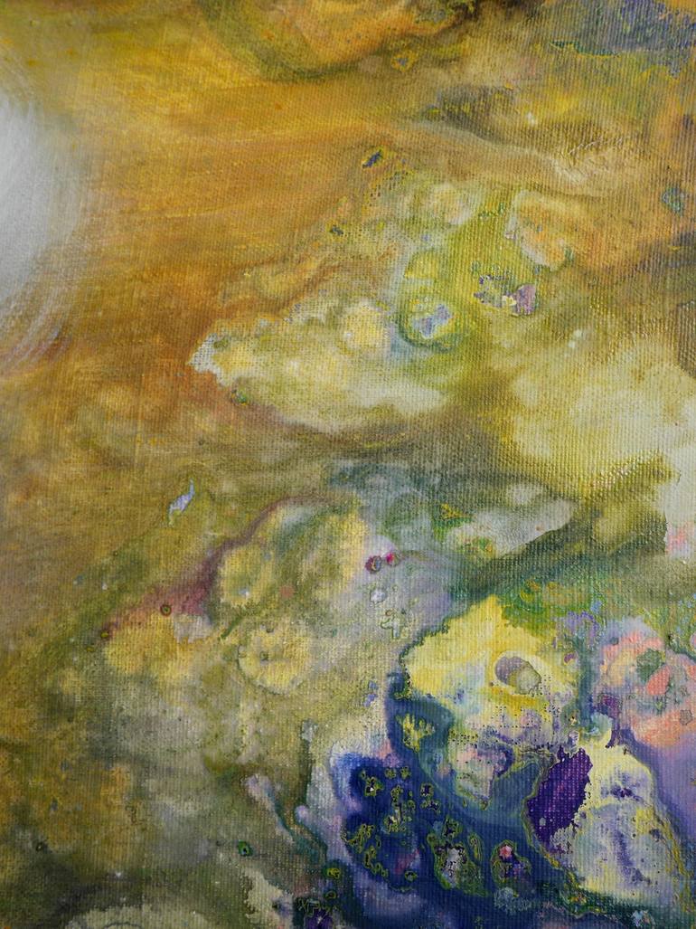 Original Abstract Expressionism Abstract Painting by Alena Kuznetsova