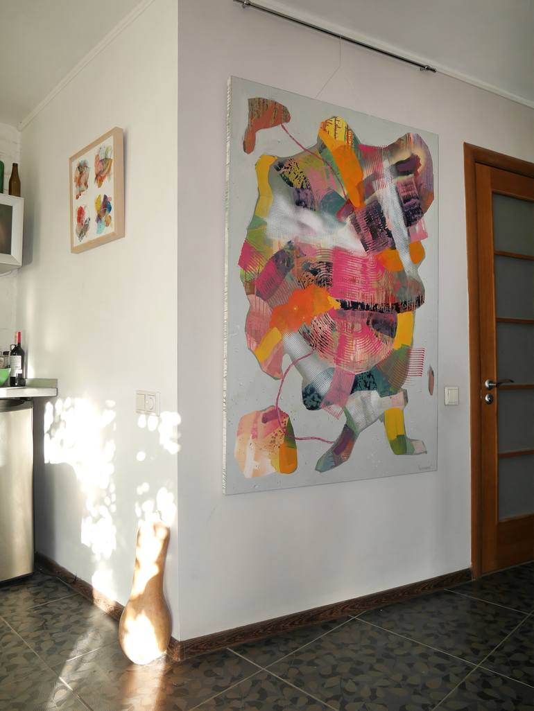 Original Abstract Painting by Alena Kuznetsova