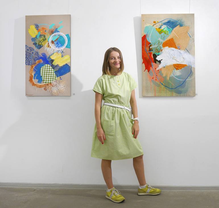 Original Other Abstract Painting by Alena Kuznetsova