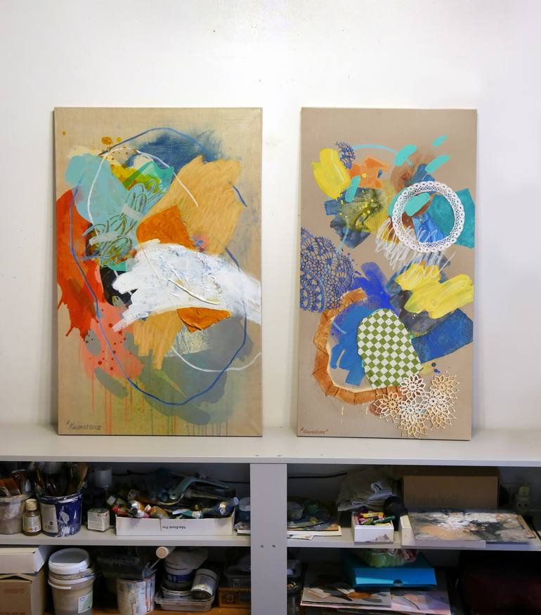 Original Other Abstract Painting by Alena Kuznetsova