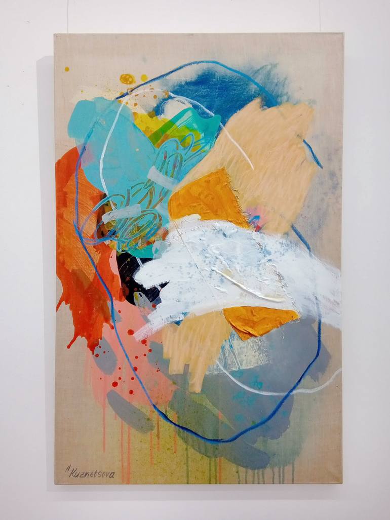 Original Other Abstract Painting by Alena Kuznetsova