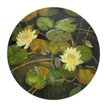 Original Impressionism Floral Paintings by Vidya Vivek