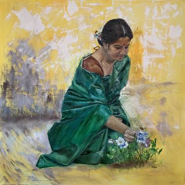 Original Women Paintings by Vidya Vivek