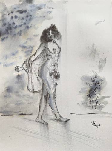Original Figurative Nude Paintings by Vidya Vivek