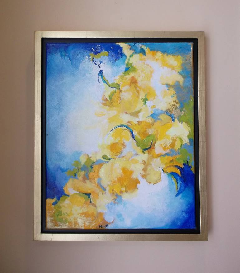 Original Contemporary Abstract Painting by Lynn Mayes