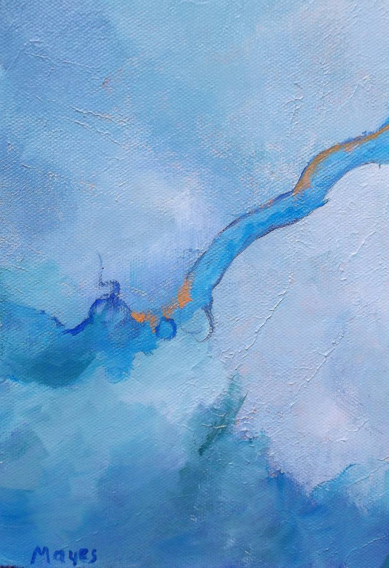 Original Abstract Painting by Lynn Mayes