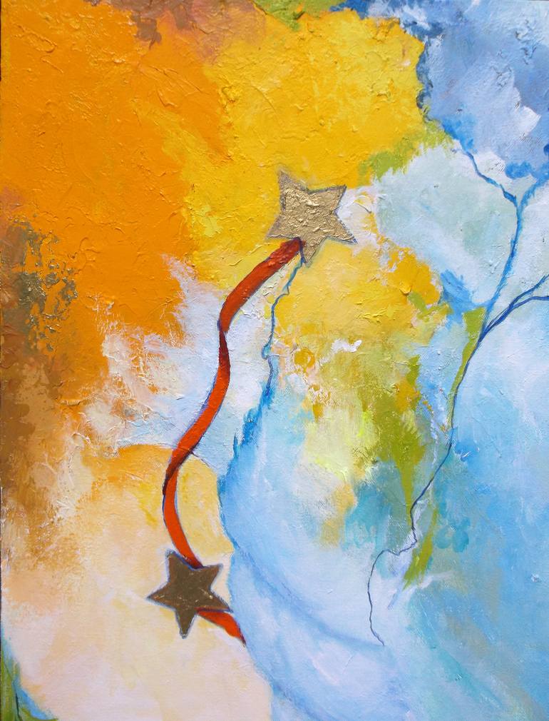 Original Abstract Painting by Lynn Mayes